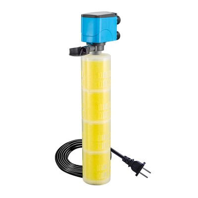 aquarium filter small submersible pump with bio sponge 25W 1800L/H aquarium internal filter  DB-368F